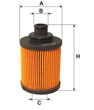 Filtr Oleju Fiat 1.3 Jtd (chłod.ufi)