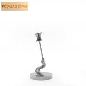 Figurka Rpg - Seria Akcesoria - Efekt Zaklęcia Buzdygan - Podkład 25 Mm