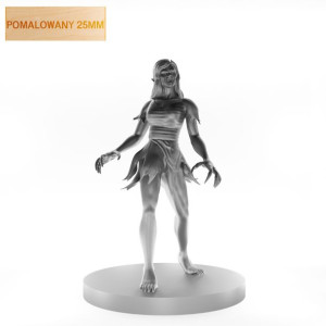 Figurka Rpg - Seria Potwory - Wampirzy Pomiot Kobieta  - Pomalowany 25 Mm