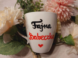 Filiżanka Fajna Babka na Dzień Kobiet urodziny