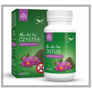 RawDietLine Czystek  60g/120 tabl Kleszcze, pasożyty Pies, kot Pokusa