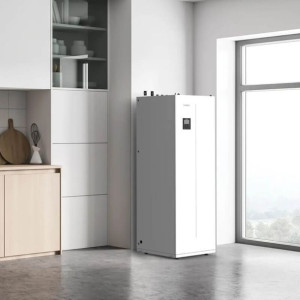 Montaż Pompa Ciepła Kaisai 10kw All In One Nierdzewka 190l