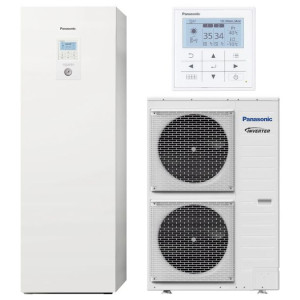 Montaż Pompa Ciepła Panasonic 9kw 1f T-cap Nierdzewka 185l