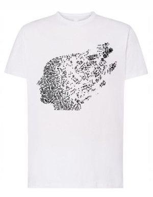 T-Shirt koszulka nadruk głowa muzyka r.S