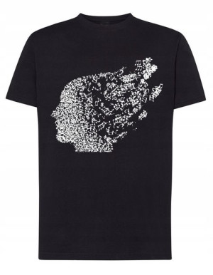 T-Shirt koszulka nadruk głowa muzyka r.XXL