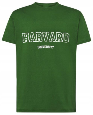 T-Shirt koszulka nadruk Harvard University r.L