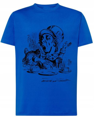T-Shirt koszulka nadruk Kapelusznik Rozm.S