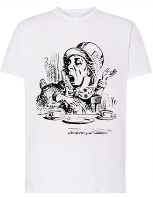 T-Shirt koszulka nadruk Kapelusznik Rozm.XXL