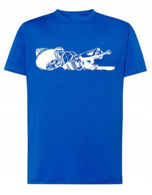 T-Shirt koszulka nadruk KARABIN DZIAŁKO r.M