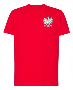 T-Shirt Koszulka nadruk Kibica Polska Godło R.XL