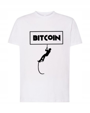T-Shirt koszulka nadruk Kryptowaluty BITCOIN r.3XL