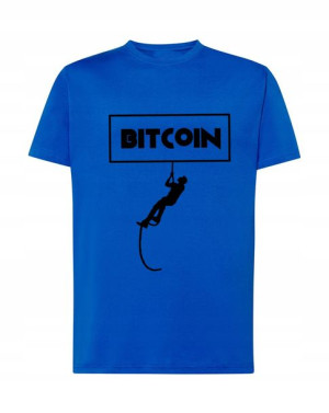 T-Shirt koszulka nadruk Kryptowaluty BITCOIN r.M