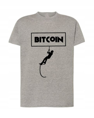 T-Shirt koszulka nadruk Kryptowaluty BITCOIN r.XXL