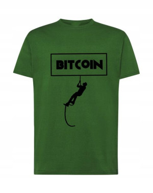 T-Shirt koszulka nadruk Kryptowaluty BITCOIN r.XXL