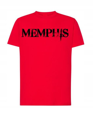 T-Shirt Koszulka nadruk Memphis Rozm.5XL
