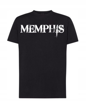 T-Shirt Koszulka nadruk Memphis Rozm.M