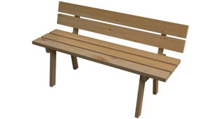Ławka Ogrodowa 150 Cm Lakierowana