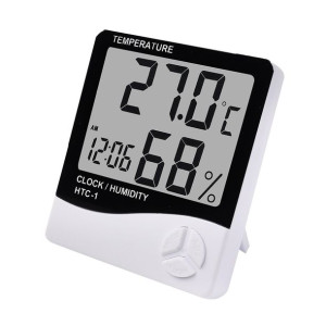 V2 Termometr Higrometr Elektroniczny Zegar Sonda