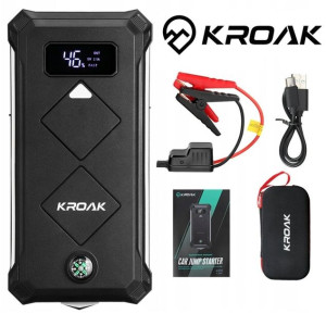 Jump Starter Booster 2400a 24000mah Rozruch Aku Pl Kroak Jak Utrai