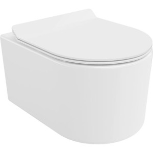 Mexen Sofia miska wc Rimless z deską wolnoopadającą slim, duroplast, biała