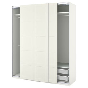 IKEA PAX/BERGSBO Kombinacja szafy biały 200x66x236 cm