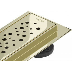Mexen Flat M12 odpływ liniowy 100 cm złoty - 1521100-15