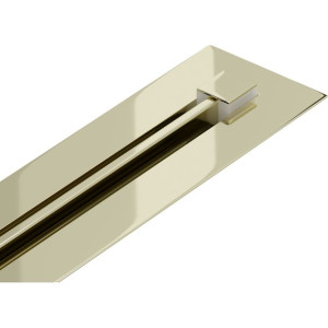 Mexen Flat 360° Super Slim odpływ liniowy obrotowy 110 cm, złoty - 1551110