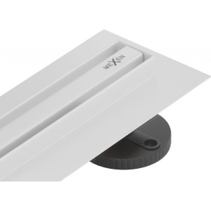 Mexen Flat 360° Slim odpływ liniowy obrotowy 120 cm biały - 1241120
