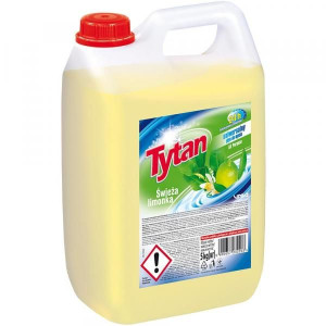 TYTAN 5kg Uniwersalny płyn do mycia ŚWIEŻA LIMONKA koncentrat