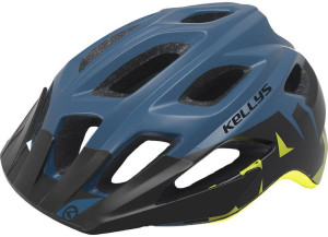 Kask Kellys Rave w kolorze niebiesko–zielonym rozmiar S/M