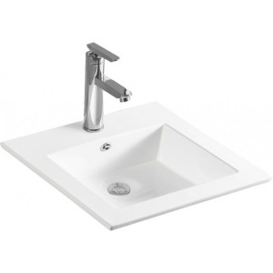 Mexen Atena umywalka wpuszczana w blat 41 x 41 cm biała - 25014100