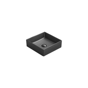 Mexen Goya umywalka nablatowa 35 x 35 cm, czarna mat - 22183585