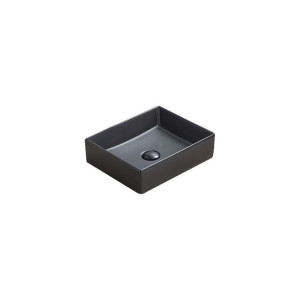 Mexen Goya umywalka nablatowa 40 x 32 cm, czarna mat - 22184085