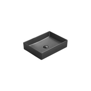 Mexen Goya umywalka nablatowa 51 x 37 cm, czarna mat - 22185085