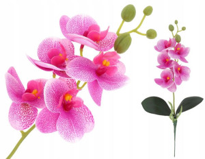 SZTUCZNY STORCZYK Orchidea kwiaty Storczyki Kwiat