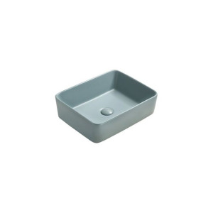 Mexen Catia umywalka nablatowa 48 x 37 cm, zielona jasna mat - 21314848