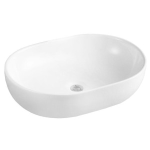 Mexen Viki umywalka nablatowa 48 x 35 cm biała - 21054800