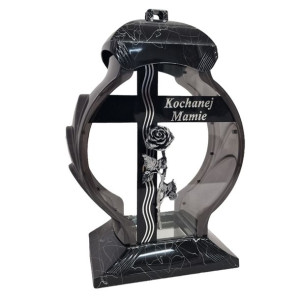 Znicz Kapliczka HK-41 Obelix Mama 34cm Srebrny