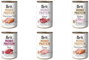 Brit Mono Protein Mix Smaków 30x400g