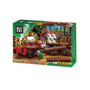 Klocki Myfarm Harvester Ładowarka Do Drewna 273el