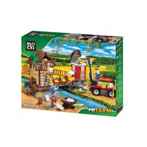 Klocki Myfarm Młyn Wiatrak Traktor Młynarz 537 El