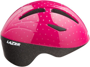 Kask rowerowy dziecięcy Lazer Bob+ (46-52cm) Pink Dots