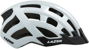 Kask rowerowy Lazer Compact (54-61cm) biały