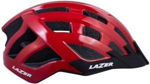 Kask rowerowy Lazer Compact (54-61cm) czerwony