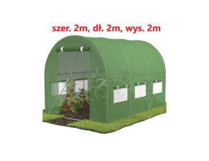 Tunel foliowy ogrodowy SZKLARNIA 4 m² 200x200cm FOLIA UV
