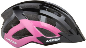 Kask rowerowy dziecięcy Lazer Petit DLX (50-56cm) czarny różowy