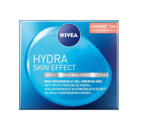 Nivea Hydra Skin Effect Żel-Krem na noc 50 ml