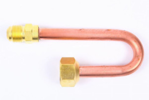 Kolano, Łuk 3/8" 180st , złączka , nawrót  SU-06U