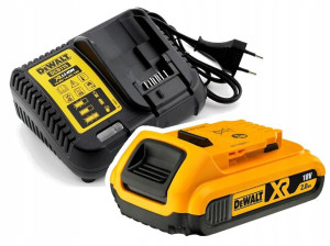 DEWALT DCB183 DCB115 Zestaw Zasilający 18V 2Ah
