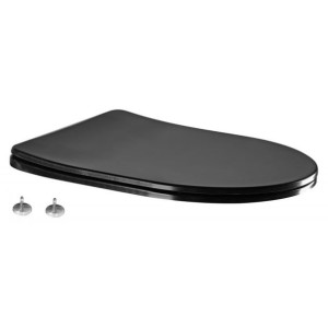 Mexen deska wolnoopadająca slim, duroplast, czarna - 39100185